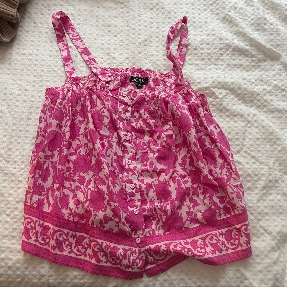 Pink J Crew Tanktop